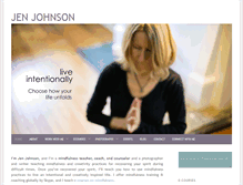 Tablet Screenshot of jenjohnson.com